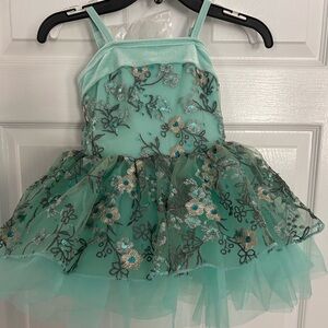 Floral Embroidered Tutu Costume